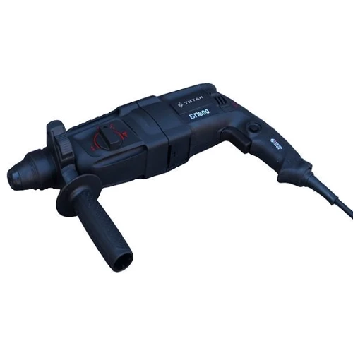 Перфоратор TITAN BP800 (кейс, пика, зубило, 3 бура)