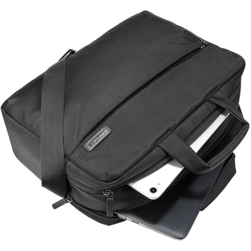 Сумка для ноутбуков Tucano 15.6" Free&Busy Double Black (BFRBUB15D-BK): Материал полиэстер