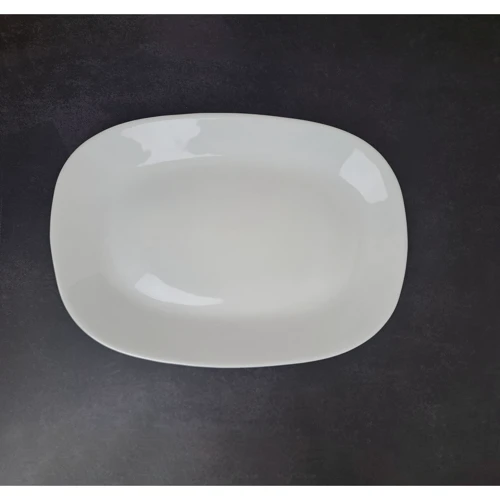 Тарелка овальная Vittora Blanco Square 23 см (V-230S-F)