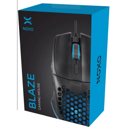 Мышь NOXO Blaze Gaming mouse USB Black (4770070881903): Длина кабеля 1.6 м