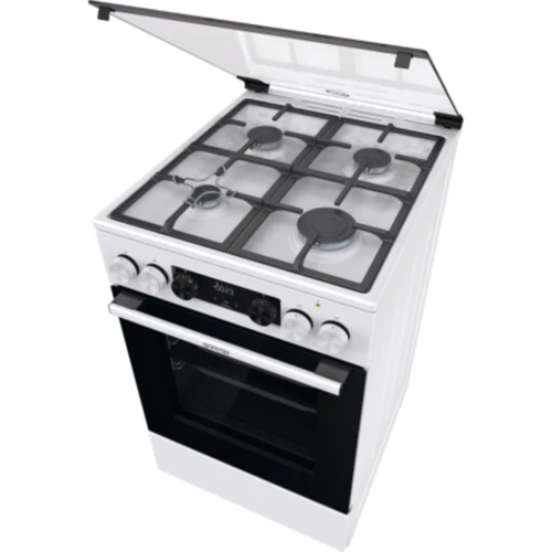 Плита комбинированная Gorenje GK5C40WF: Тип варочной поверхности газовая