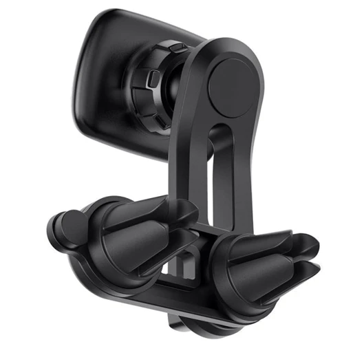 Держатель Hoco Car Holder Air Vent Magnetic CA68 Black: Совместимость универсальный, Apple