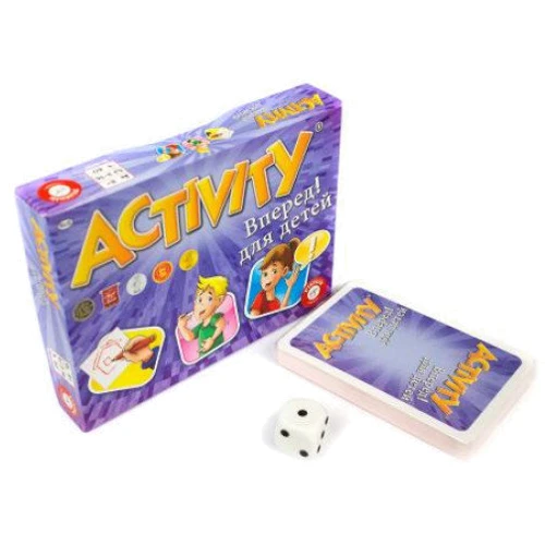 Настольная игра Активити Вперед! (для детей): Возраст от 8-ми лет