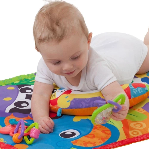 Розвиваючий килимок Playgro Зоопарк з подушечкою (0186988) фото 11