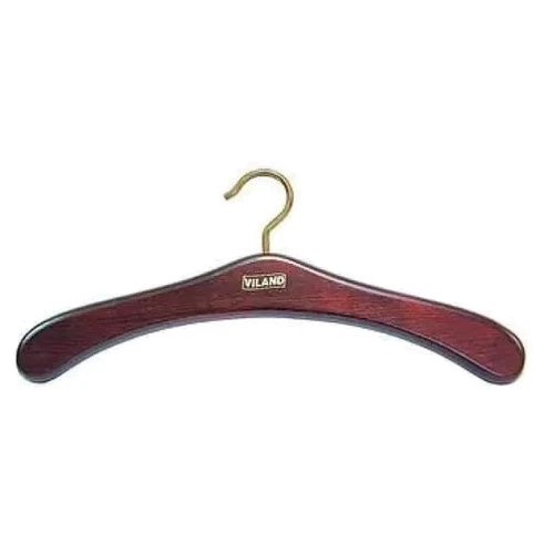 Вешалка Viland буковая для верхней одежды махонь 44.5х1.8 см (FS50610)