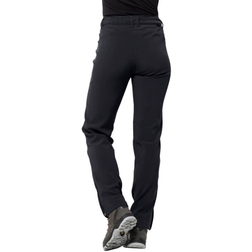 Брюки Jack Wolfskin Zenon Softshell Pants Women 1505111-6000 42 черные: Вид Брюки