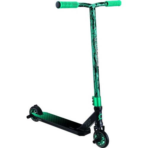 Самокат GLOBBER серии GS720 черно-бирюзовый, трюковой, с пегами, до 100кг, 8+ (624-005-3)