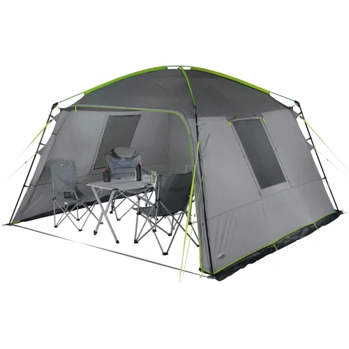 Палатка High Peak Cabana Light grey/Dark grey/Lime (14052)