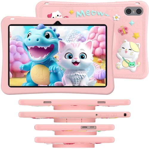 Планшет Teclast P30T Kids 4/64GB Wi-Fi Pink UA: Камера 5 МП + 0.3 МП / Фронтальная 2 МП