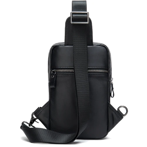 Мужская сумка-слинг Buffalo Bags черная (SHIM8037A-black): Тип Сумки