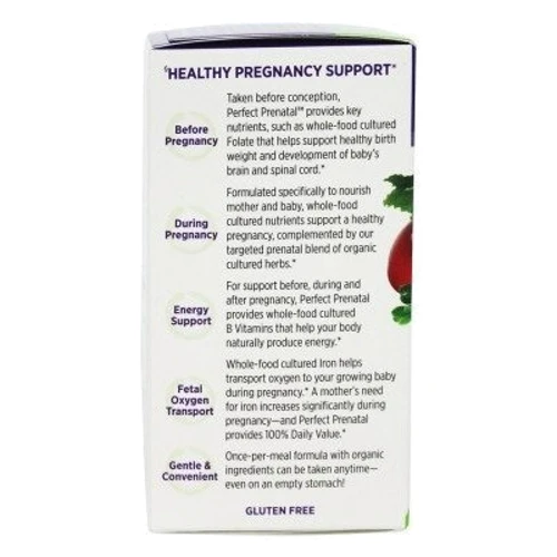 New Chapter Perfect Prenatal Multivitamin 48 Veg Tabs Мультівітаміни для вагітних фото 4