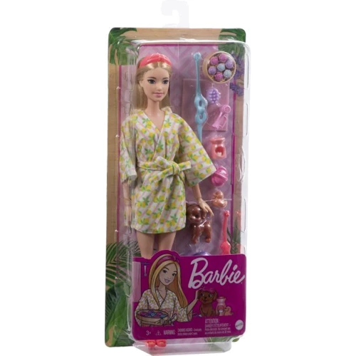 Лялька Barbie Активний відпочинок Спа-догляд (HKT90) фото 4