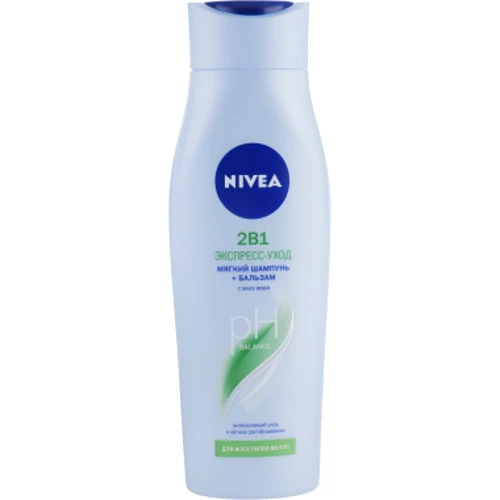 Nivea Hair Care 2 in 1 Express Shampoo Шампунь-ополаскиватель 2в1 Экспресс-уход 250 ml
