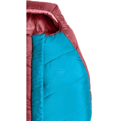 Спальный мешок Turbat Vogen Winter terracotta/turquoise 185 см (012.005.0326): Длина 215 см (рост 185 см)