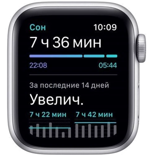 Apple Watch SE 40mm GPS Silver Aluminum Case with White Sport Band (MYDM2) Approved Витринный образец фото 4