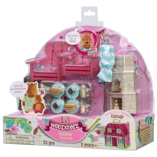Игровой набор Li`l Woodzeez Терраса и камин (6170Z): Производитель Li`l Woodzeez
