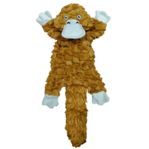 Игрушка для собак Jolly Pets Большая Хвостатая Качконис Желто-белый (FT89)