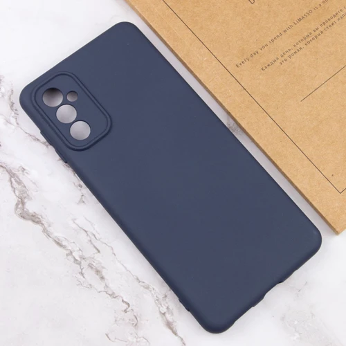 Чехол для телефонов TPU Case Getman Liquid Silk Full Camera Midnight Blue for Samsung S721 Galaxy S24 FE: Тип накладка на заднюю часть