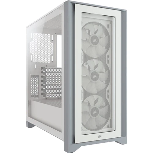 Корпус Corsair iCUE 4000X RGB Tempered Glass White (CC-9011205-WW): Форм-фактор материнської плати ATX/MicroATX/Mini-ITX