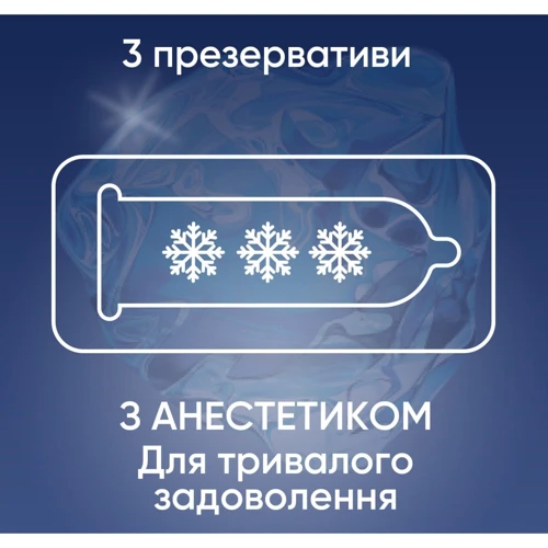 Презервативы латексные с силиконовой смазкой Contex №3 Long Love с анестетиком
