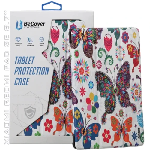 Аксессуар для планшетных ПК BeCover Smart Case Butterfly for Xiaomi Redmi Pad SE 8.7 (711910) фото 8