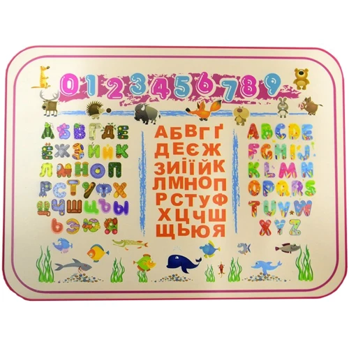 Дитяча парта OMMI Азбука Рожевий (00-00146292)