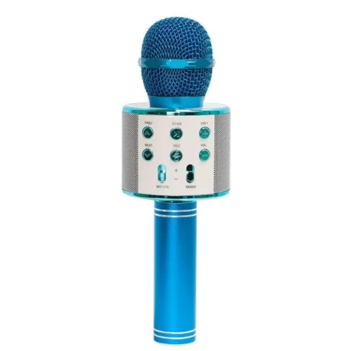 Караоке мікрофон WS-858 (WS-858 (Blue))