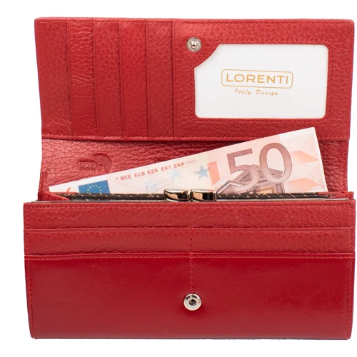 Женский кошелек Lorenti красный DNKL72401-BPR-red фото 6