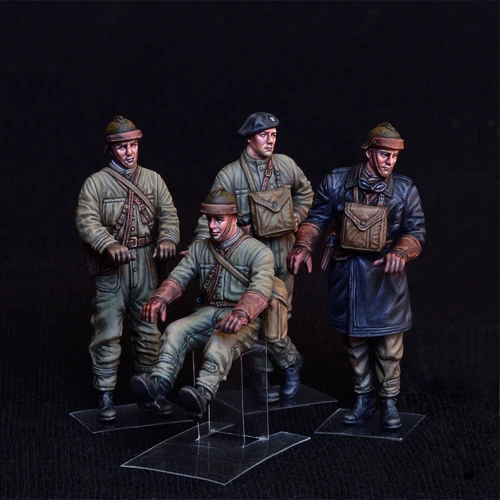 Збірна модель MiniArt MA35267 Польський танковий екіпаж: Тип моделі фігурки, мініатюра