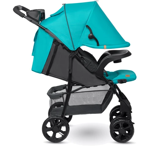 Прогулянкова коляска Lionelo Emma Plus Vivid Turquoise бірюзова (LO-EMMA PLUS VIVID TURQUOISE): Можливість встановлення люльки нет