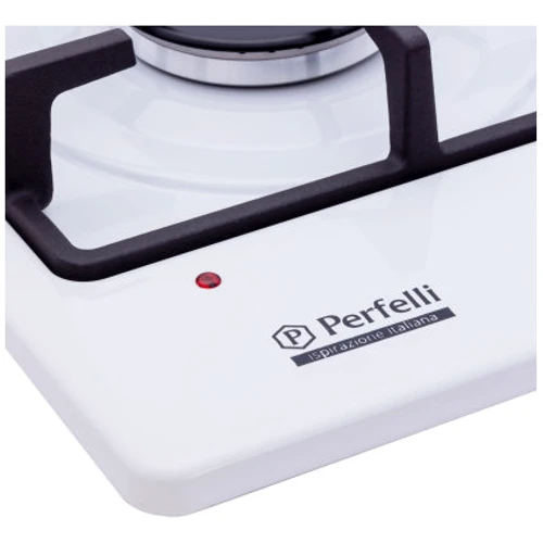 Варочная поверхность газовая Perfelli HGM 61490 WH: Рабочая поверхность эмаль