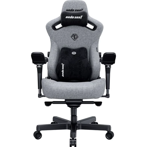 Кресло игровое Anda Seat Kaiser 3 Pro Size XL Grey Fabric (AD12YDC-XL-01-G-PV/F-G02) фото 6