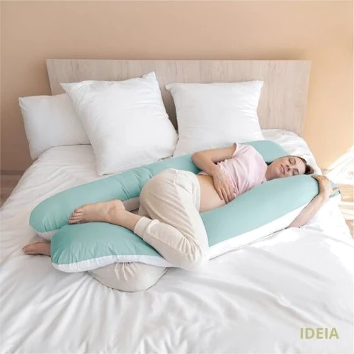 Подушка IDEIA П-подібна з наволочкою на блискавці 140х75х20 см (4820182650116): Тип Ортопедическая подушка