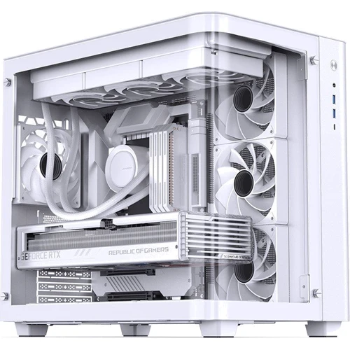 Корпус Jonsbo TK-3 White: Форм-фактор материнской платы ATX / Micro-ATX / Mini-ITX