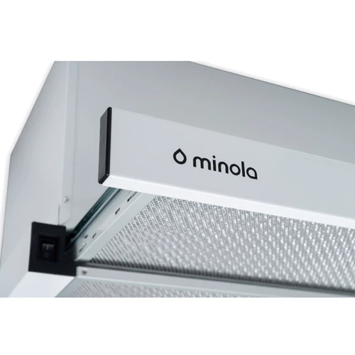 Вытяжка Minola HTL 5612 I 1000 LED: Рекомендуемая площадь помещения (при высоте 2,7 м), м² более 28.5