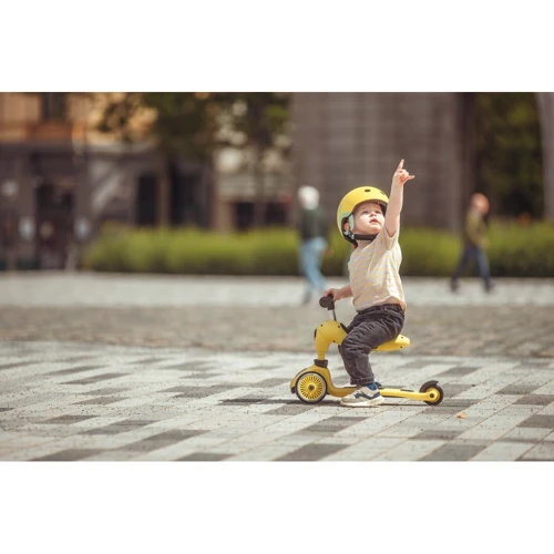 Самокат Scoot&Ride серии Highwaykick-1 лимон, до 3 лет/20кг фото 9