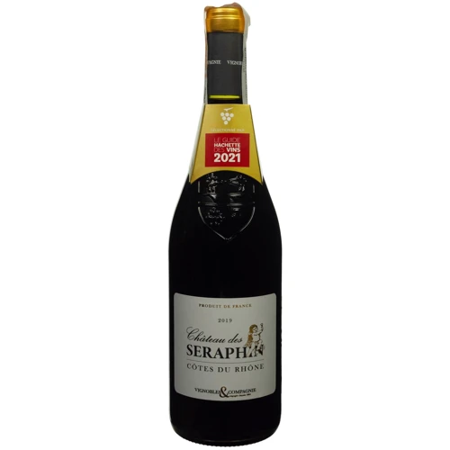Вино Maison Ginestet Chetau de Serapin Cotes Du Rhone 2019 сухе червоне 0.75 л (FSH_3263810141685)