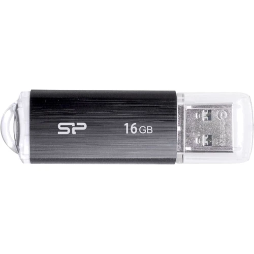 USB-флешка Silicon Power 16GB Ultima U02 USB 2.0 Black (SP016GBUF2U02V1K)