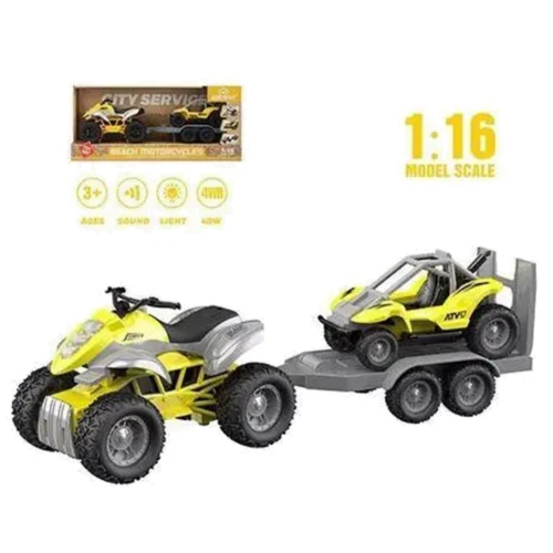 Квадроцикл інерційний Wenyi 1:16 з причепом (WY400A-1): Виробник Wenyi