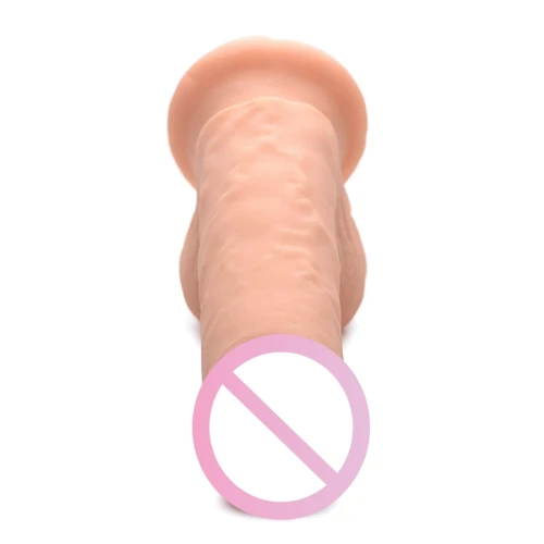 6 Inch Ultra Real Dual Layer Suction Cup Dildo - фаллоимитатор 13x4.5 см