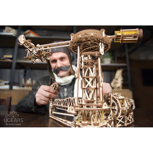 Механічний 3D пазл UGEARS "Авіатор" (70053) фото 17