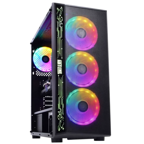 Персональный компьютер (ПК) ARTLINE Gaming X61 (X61v12): Видеокартка NVIDIA GeForce RTX 2060, 6 ГБ