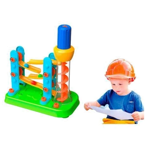 Конструктор Edu-Toys Гірка-зигзаг з інструментами (JS021) фото 4