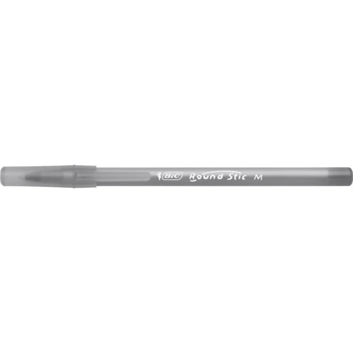 Набор шариковых ручек BIC Round Stic M 4 шт Черная 0.4 мм (3086123466135): Тип Шариковые