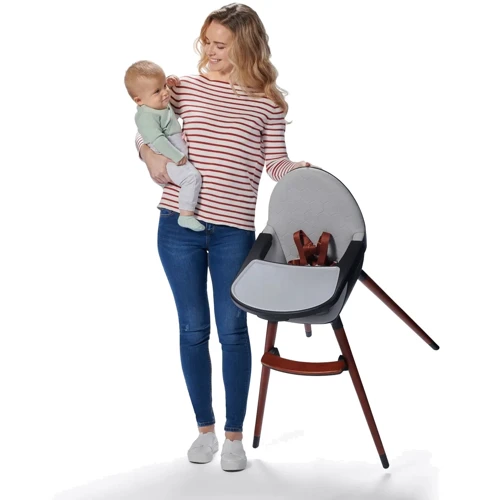Стульчик для кормления 2 в 1 Kinderkraft Finix Grey (KHFINIX0GRY0000) фото 13