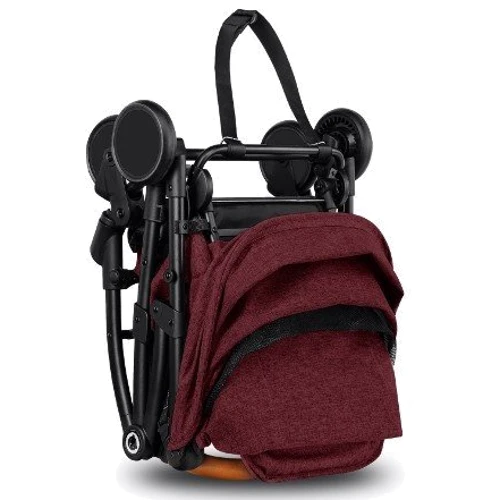 Прогулочная коляска Lionelo Julie Black/Burgundy фото 7