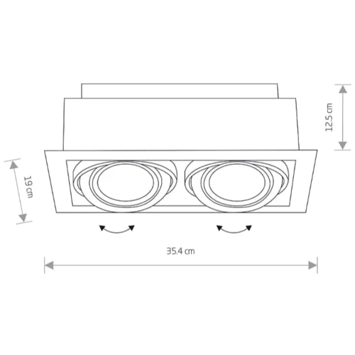 Точечный светильник Nowodvorski 9570 Downlight: Тип используемой лампы Энергосберегающая, Люминесцентная, Светодиодная (LED), Галогенная