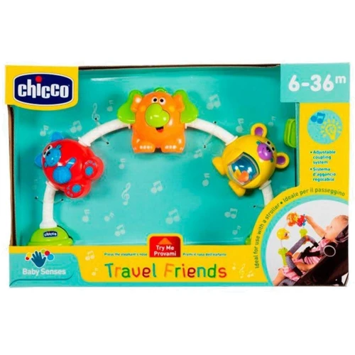 Музыкальная дуга для коляски Chicco Друзья в путешествии (09747.00): Производитель Chicco