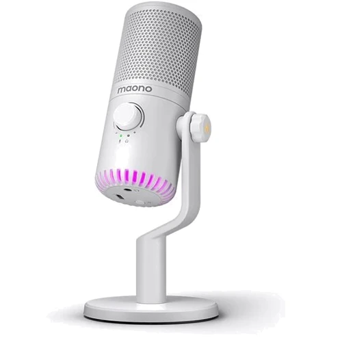 Микрофон для геймеров Maono DM30 White (23-03-10-02): Способ подключения Проводной