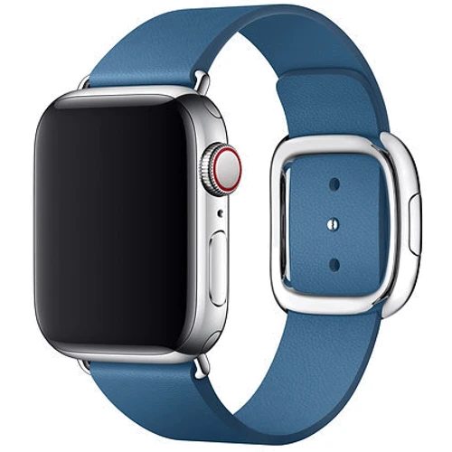 Аксесуар для Watch Apple Modern Buckle Band Cape Cod Blue Large (MTQN2) for Apple Watch 38/40mm: Сумісність Apple Watch 38mm, Apple Watch 40mm